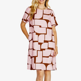 Ping Pong Tessa Print Shift Dress