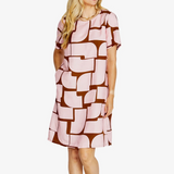 Ping Pong Tessa Print Shift Dress