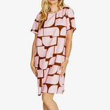 Ping Pong Tessa Print Shift Dress