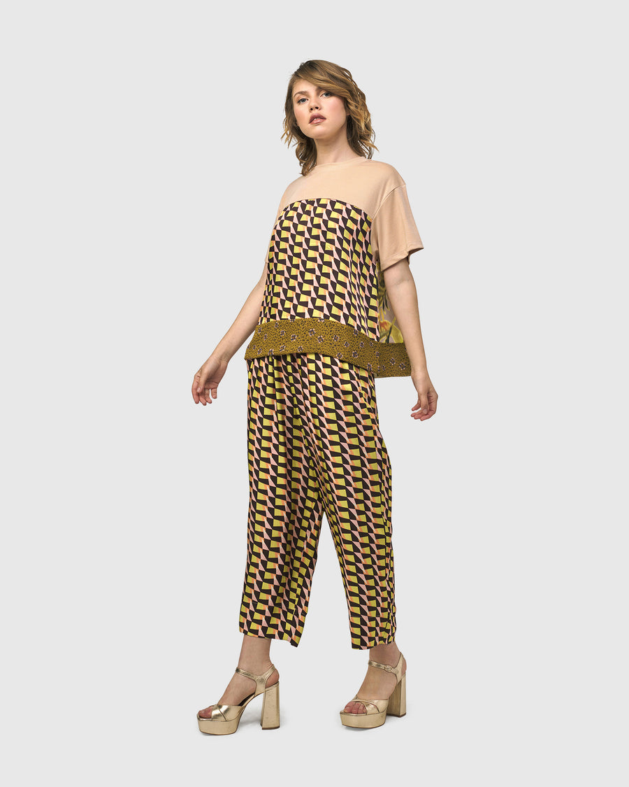 Alembika Geometric Pants