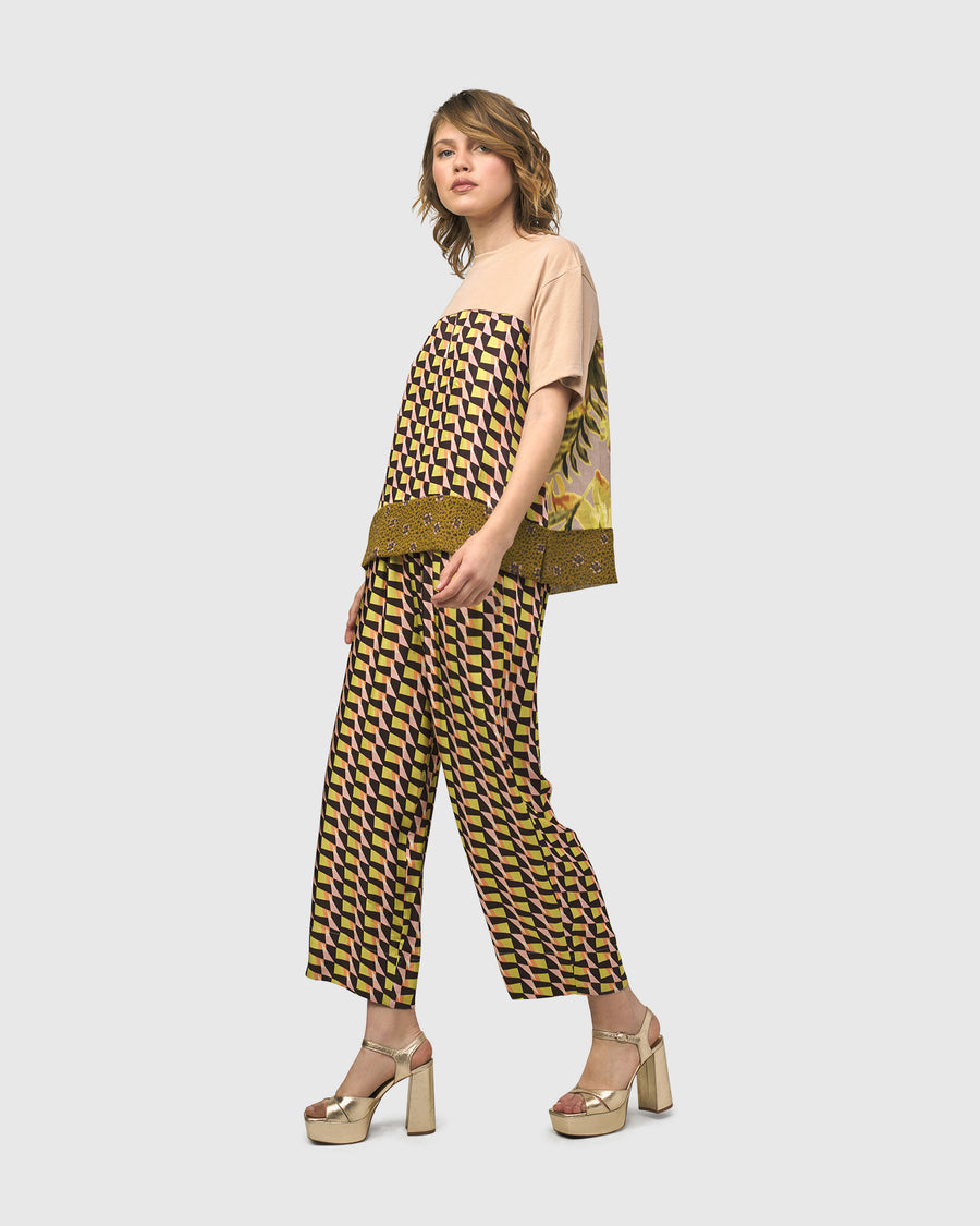 Alembika Geometric Pants