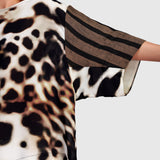 Alembika Osprey Chiffon Top, Leopard