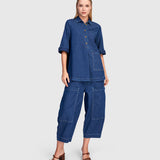 Alembika Myles Popover Denim Shirt