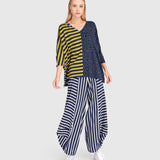 Alembika Ahoy Punto Pants, Navy/White