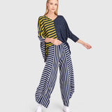 Alembika Ahoy Punto Pants, Navy/White