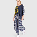 Alembika Ahoy Punto Pants, Navy/White