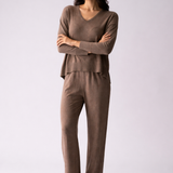 Foil Set Play V Neck Sweater