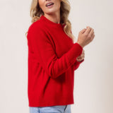 See Saw Merino Wool (Cashfeel) Crew Neck Sweater
