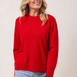 See Saw Merino Wool (Cashfeel) Crew Neck Sweater