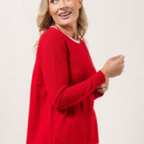 See Saw Merino Wool (Cashfeel) Crew Neck Sweater