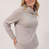 See Saw Merino Roll Neck Sweater