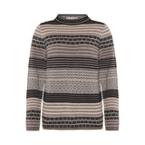 Mansted Beck Multi Colour Crew Neck Sweater