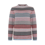 Mansted Beck Multi Colour Crew Neck Sweater