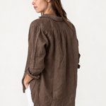 Frockk Skyla Shirt in Soil — back view