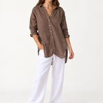 Frockk Skyla Shirt in Soil — front view