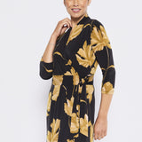 Philosophy Greta 3/4 Wrap Dress