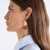 ELK Heran Hook Earrings tortoiseshell