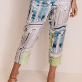 SEE SAW Linen Flat Front Pant