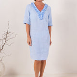 See Saw Ruffle Front Dress