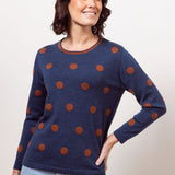 See Saw Merino Spot Sweater