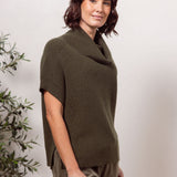 See Saw Cowl Neck Top