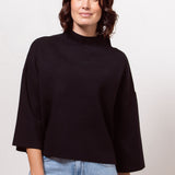 See Saw Two Tone Knit Top
