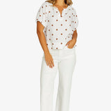 JUMP Spot Print Top