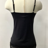 NU Denmark Black Lace Edged Cami