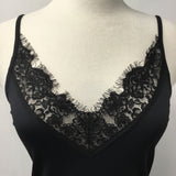 NU Denmark Black Lace Edged Cami