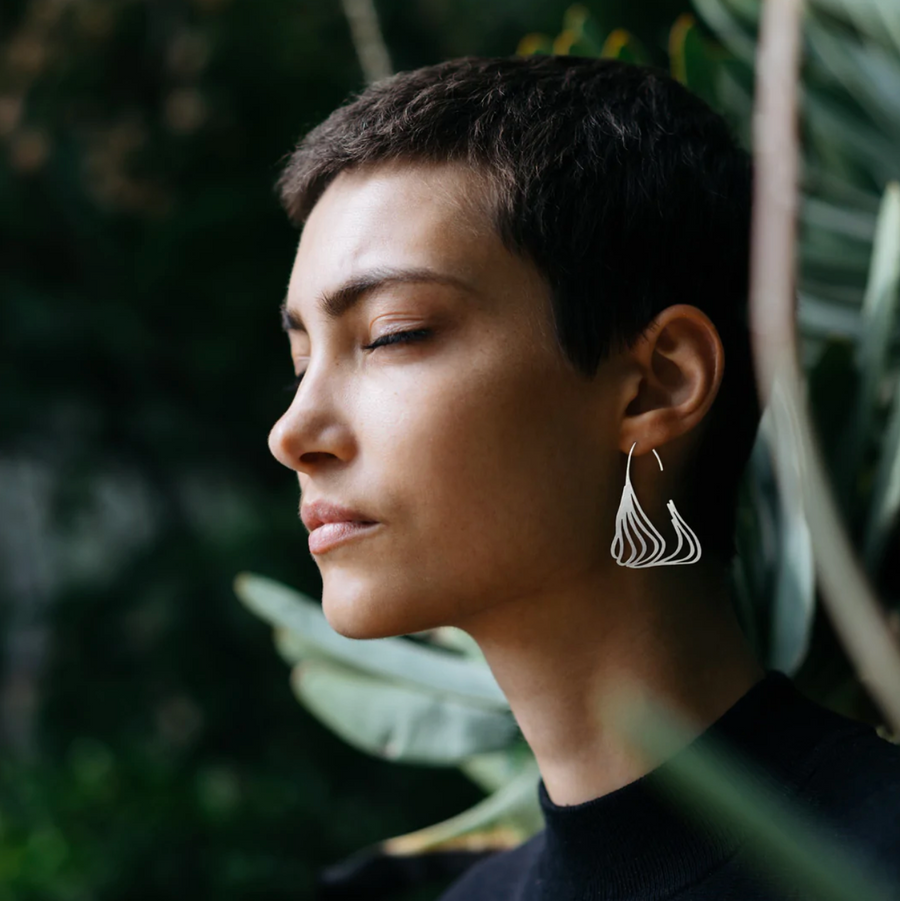 INSYNC Design Trilogy Hoop Earrings